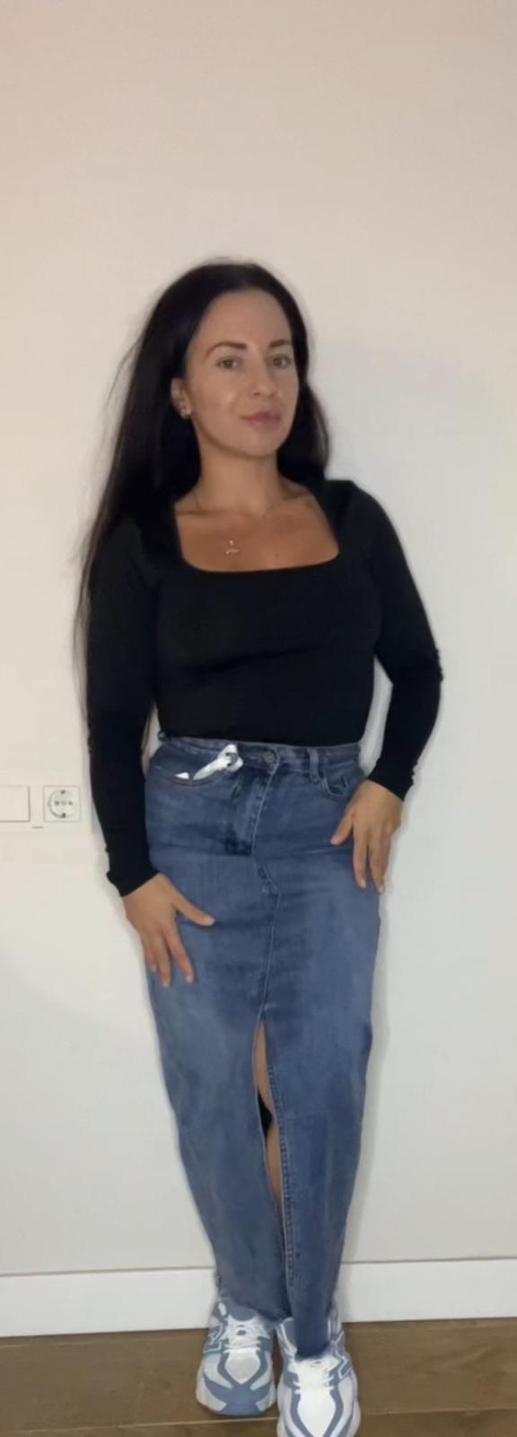 Falda zigzag