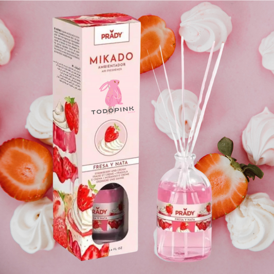 Ambientador Mikado Fresa y Nata