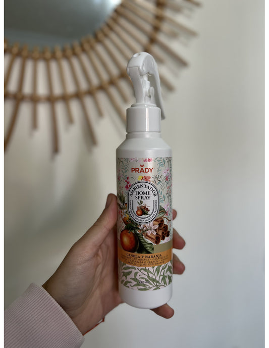 Ambientador Spray Canela y Naranja
