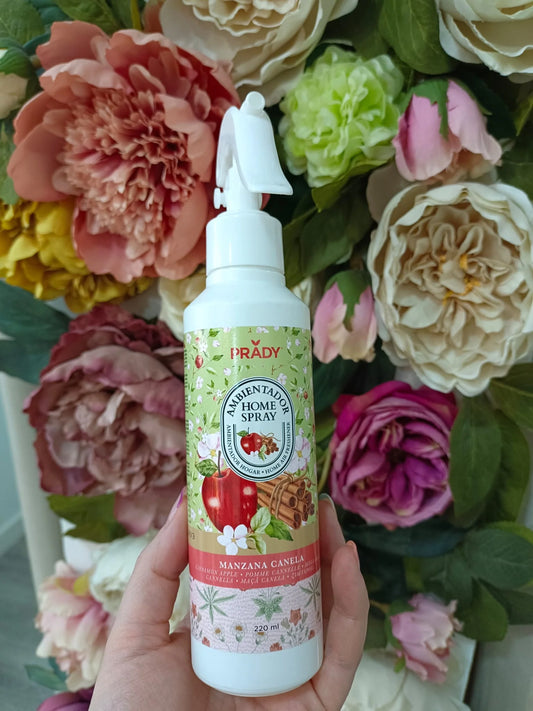 Ambientador Spray Manzana y Canela